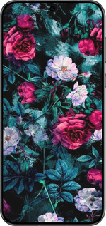 Силиконовый чехол Сад и розы для Huawei Pura 70 PRO - 6483u-3700 изображение 