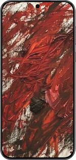 Силиконовый чехол Абстрактная композиция в красных тонах для Huawei Pura 70 PRO - 6541u-3700 изображение 