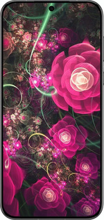Силіконовий чехол Абстрактні квіти 3 для Huawei Pura 70 PRO - 850u-3700 изображение 