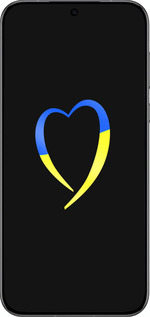 Силиконовый чехол Жёлто-голубое сердце для Huawei Pura 70 PRO - 885u-3700 изображение 