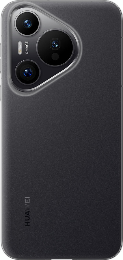Силиконовый чехол Прозрачный для Huawei Pura 70 PRO - 5636u-3700 изображение 