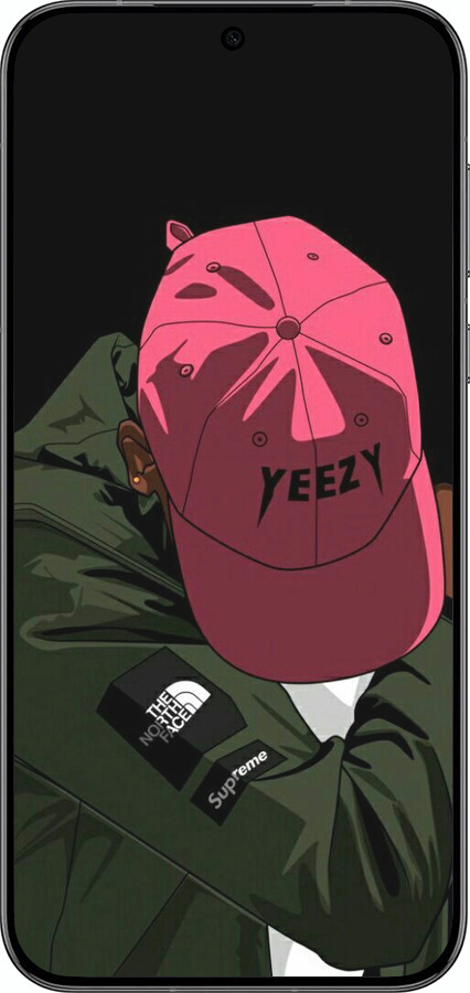 Силіконовий чехол logo de yeezy для Huawei Pura 70 PRO - 3995u-3700 изображение 