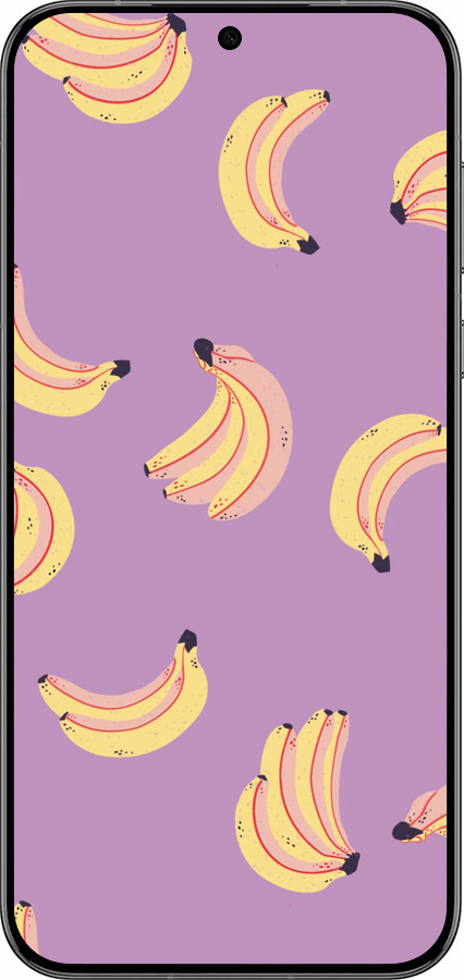 Силіконовий чехол Банани для Huawei Pura 70 PRO - 4312u-3700 изображение 