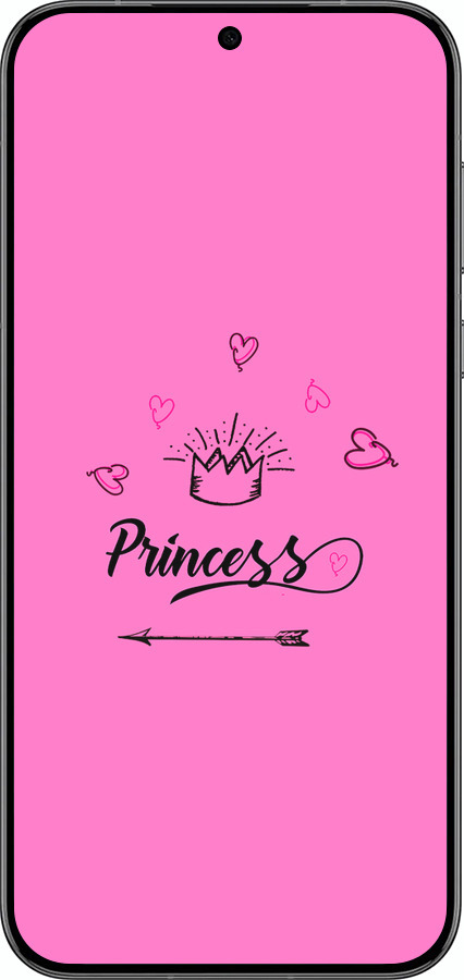 Силіконовий чехол Princess для Huawei Pura 70 PRO - 4361u-3700 изображение 