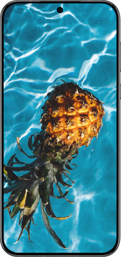 Силиконовый чехол Ананас на воде для Huawei Pura 70 PRO - 4384u-3700 изображение 