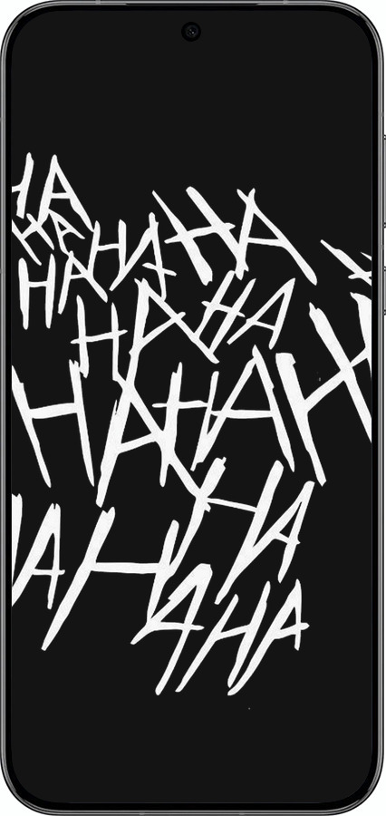 Силиконовый чехол joker hahaha для Huawei Pura 70 PRO - 4509u-3700 изображение 