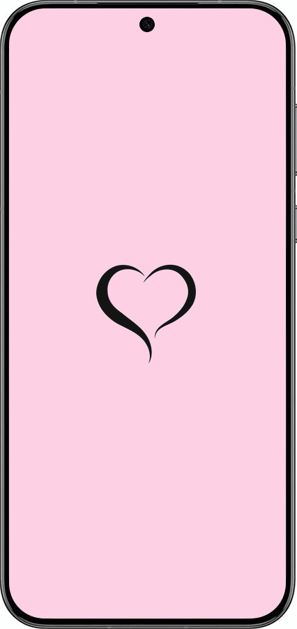Силіконовий чехол Серце 1 для Huawei Pura 70 PRO - 4730u-3700 изображение 