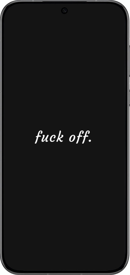 Силиконовый чехол Fuck off для Huawei Pura 70 PRO - 4731u-3700 изображение 