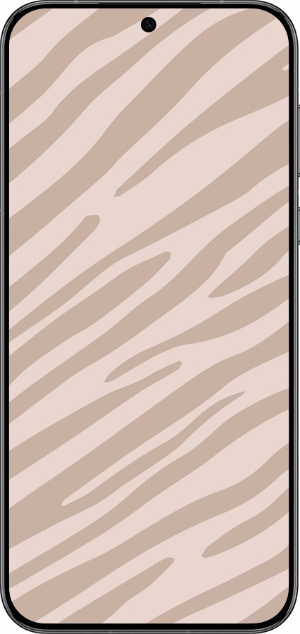 Силиконовый чехол Зебра беж для Huawei Pura 70 PRO - 4875u-3700 изображение 
