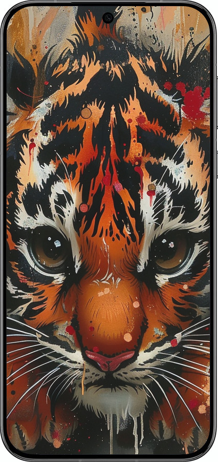 Силиконовый чехол Mini tiger для Huawei Pura 70 PRO - 6052u-3700 изображение 