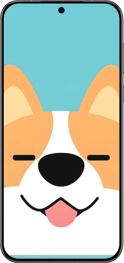 Силиконовый чехол Корги для Huawei Pura 70 PRO - 6280u-3700 изображение 