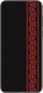 Силіконовий чехол Вишиванка 53 для Huawei Pura 70 Ultra - 2041u-3704 изображение 