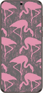Силиконовый чехол Vintage-Flamingos для Huawei Pura 70 Ultra - 4171u-3704 изображение 