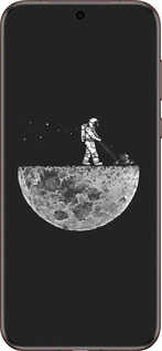 Силиконовый чехол Moon in dark для Huawei Pura 70 Ultra - 4176u-3704 изображение 