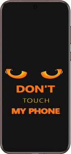 Силиконовый чехол Don't touch the phone для Huawei Pura 70 Ultra - 4261u-3704 изображение 