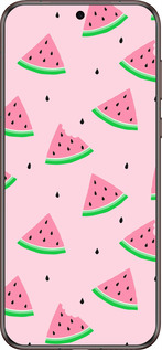 Силиконовый чехол Розовый арбуз для Huawei Pura 70 Ultra - 4314u-3704 изображение 