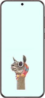 Силиконовый чехол Модная лама для Huawei Pura 70 Ultra - 4479u-3704 изображение 