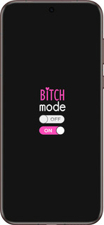 Силиконовый чехол Bitch mode для Huawei Pura 70 Ultra - 4548u-3704 изображение 