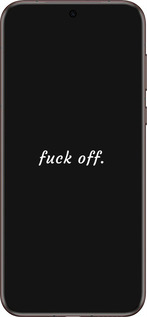 Силиконовый чехол Fuck off для Huawei Pura 70 Ultra - 4731u-3704 изображение 