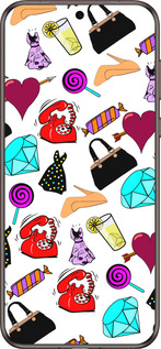 Силіконовий чехол stickers для Huawei Pura 70 Ultra - 4757u-3704 изображение 