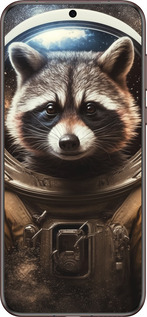 Силиконовый чехол Raccoon austronaut для Huawei Pura 70 Ultra - 5581u-3704 изображение 