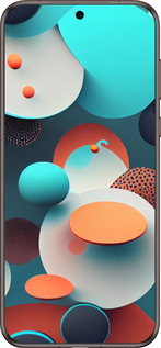 Силиконовый чехол Горошек абстракция для Huawei Pura 70 Ultra - 5608u-3704 изображение 