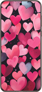 Силіконовий чехол Сердечка 4 для Huawei Pura 70 Ultra - 5662u-3704 изображение 
