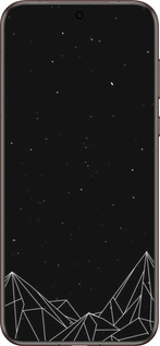 Силіконовий чехол Чорно білі абстрактні гори для Huawei Pura 70 Ultra - 6437u-3704 изображение 