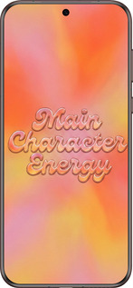 Силиконовый чехол Aura Gradient Main Character Energy Aesthetic Y2K для Huawei Pura 70 Ultra - 6783u-3704 изображение 