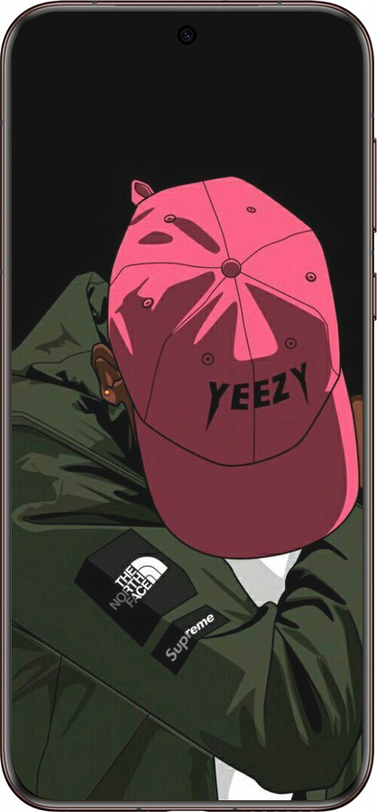 Силиконовый чехол logo de yeezy для Huawei Pura 70 Ultra - 3995u-3704 изображение 