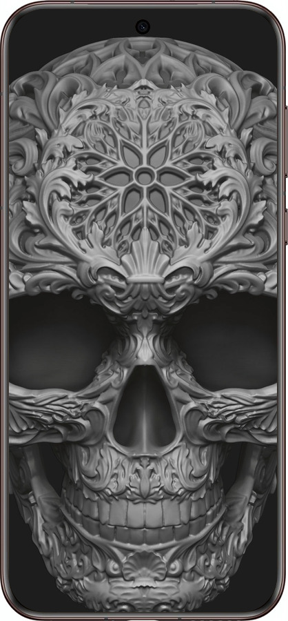 Силиконовый чехол skull-ornament для Huawei Pura 70 Ultra - 4101u-3704 изображение 
