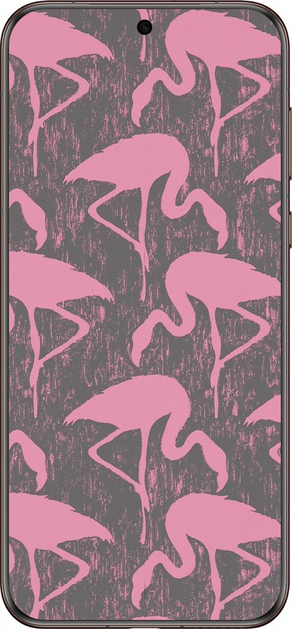 Силиконовый чехол Vintage-Flamingos для Huawei Pura 70 Ultra - 4171u-3704 изображение 