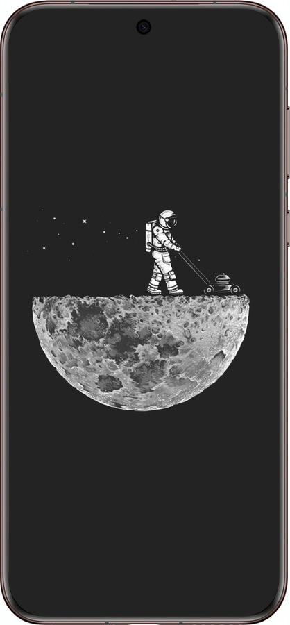 Силиконовый чехол Moon in dark для Huawei Pura 70 Ultra - 4176u-3704 изображение 