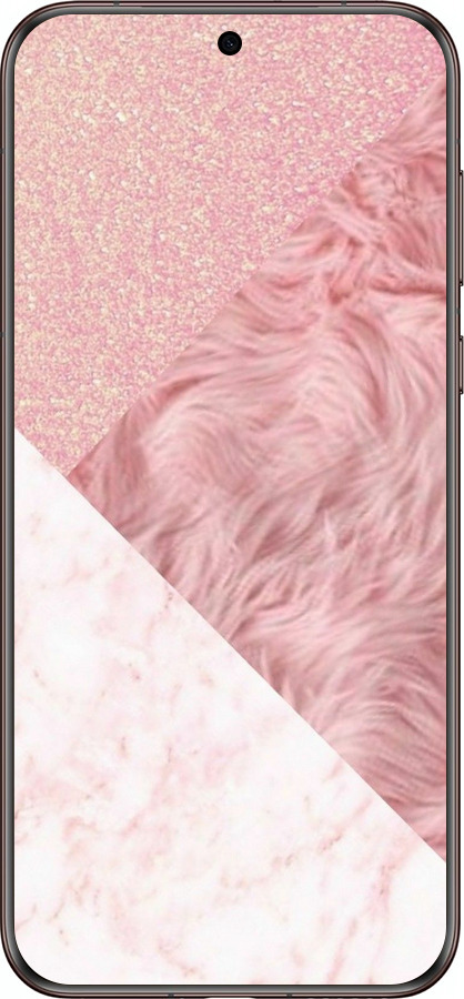 Силиконовый чехол Розовые текстуры для Huawei Pura 70 Ultra - 4343u-3704 изображение 