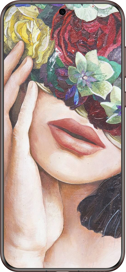 Силіконовий чехол Head Flower для Huawei Pura 70 Ultra - 4460u-3704 изображение 