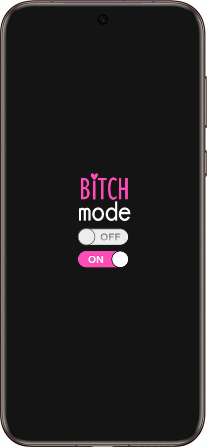 Силиконовый чехол Bitch mode для Huawei Pura 70 Ultra - 4548u-3704 изображение 