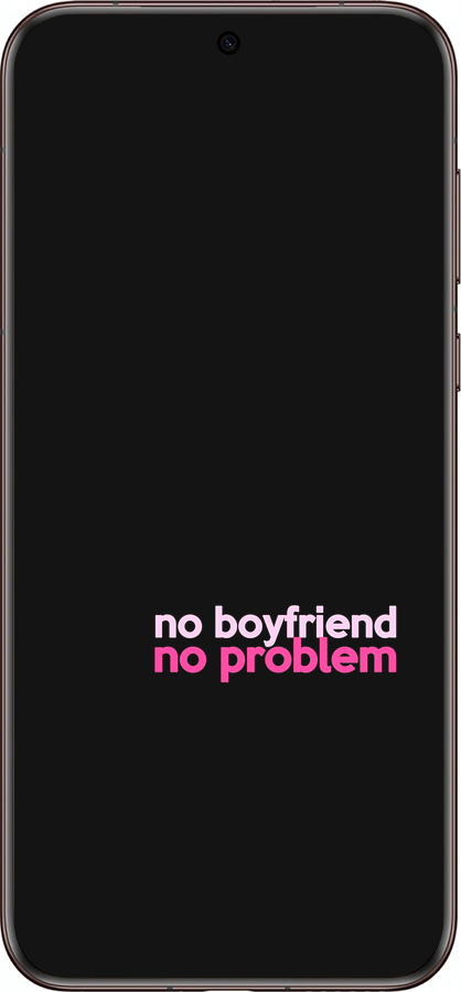 Силиконовый чехол no boyfriend no problem для Huawei Pura 70 Ultra - 4549u-3704 изображение 