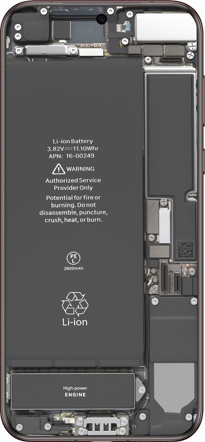 Силіконовий чехол Деталі смартфона для Huawei Pura 70 Ultra - 5487u-3704 изображение 