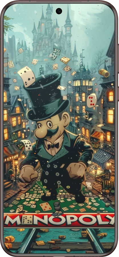 Силіконовий чехол Казковий Monopoly для Huawei Pura 70 Ultra - 6086u-3704 изображение 