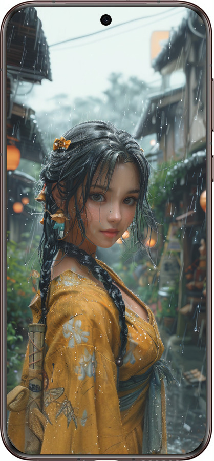 Силіконовий чехол Anime-girl для Huawei Pura 70 Ultra - 6133u-3704 изображение 
