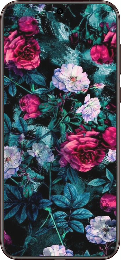 Силиконовый чехол Сад и розы для Huawei Pura 70 Ultra - 6483u-3704 изображение 