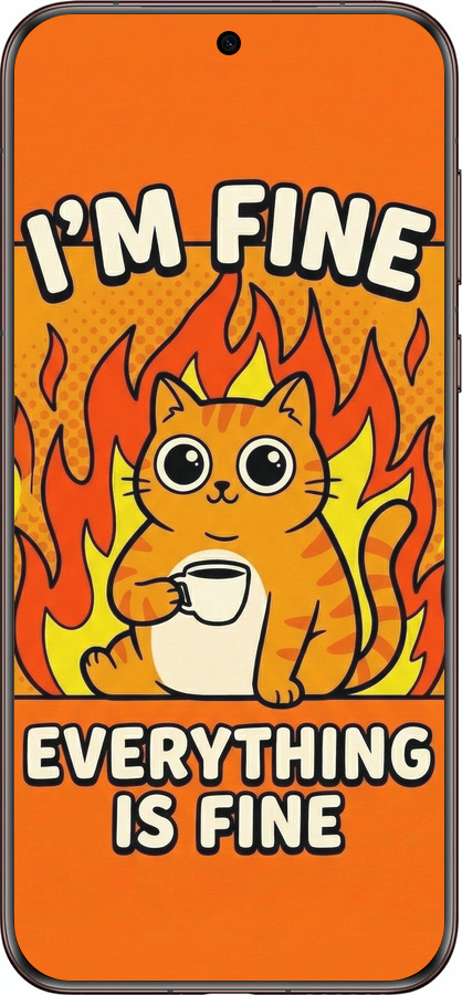 Силіконовий чехол Funny Cat для Huawei Pura 70 Ultra - 6786u-3704 изображение 