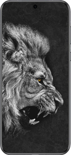Силиконовый чехол Лев для Huawei Pura 70 - 1080u-3703 изображение 