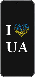 Силиконовый чехол I love UA для Huawei Pura 70 - 1112u-3703 изображение 