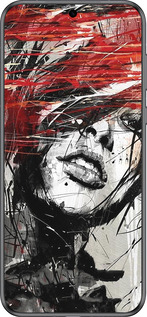 Силиконовый чехол Лицо девушки для Huawei Pura 70 - 1162u-3703 изображение 