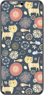 Силиконовый чехол Котята v4 для Huawei Pura 70 - 1224u-3703 изображение 