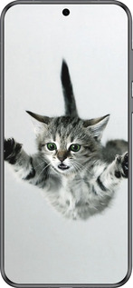 Силиконовый чехол Летящий котёнок для Huawei Pura 70 - 2322u-3703 изображение 