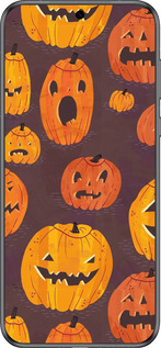 Силиконовый чехол Тыквы на Хеллоуин для Huawei Pura 70 - 233u-3703 изображение 