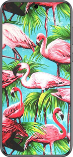 Силиконовый чехол Tropical background для Huawei Pura 70 - 4016u-3703 изображение 