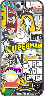 Силиконовый чехол Popular logos для Huawei Pura 70 - 4023u-3703 изображение 